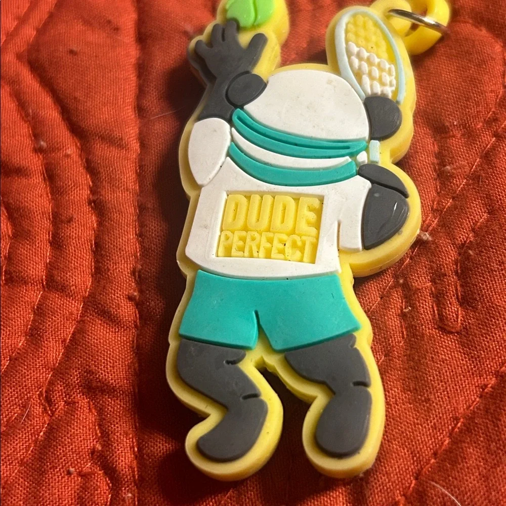 Dude Perfect Panda‎ tennis keychain